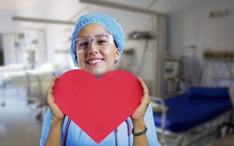 Pielęgniarka z sercem