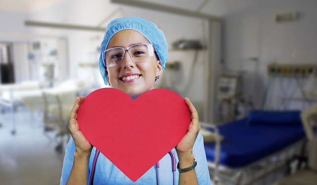 Pielęgniarka z sercem