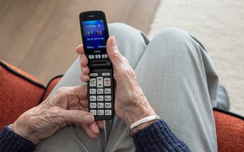 telefon z klapka